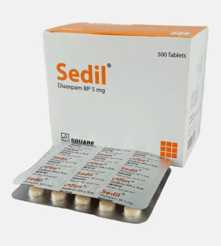 Sedil (diazepam) from Square Pharmaceuticals (🇬🇧UK)